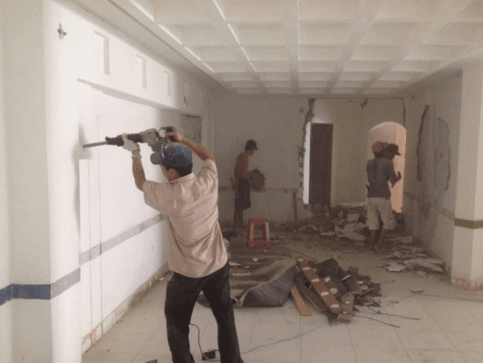 Lắp đặt thiết bị trong nhà thuê